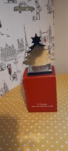 Christbaumschmuck poliert Chrom Strumpf Hänger Metall Weihnachtsschmuck  - Bild 1 von 5