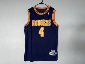 Denver Nuggets NBA Basketball Team Jersey #4 Chauncey Billups Throwback Retro :) - Picture 1 of 7