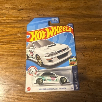 2022 Hot Wheels TREASURE HUNT '98 Subaru 22B-STi - Image 1 of 4