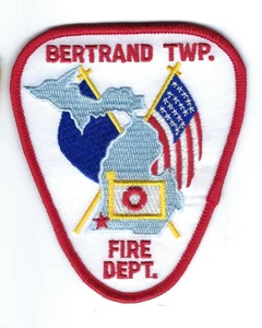 Bertrand Twp. (Berrien County) MI Michigan Fire Dept. patch - NEW! - Picture 1 of 1