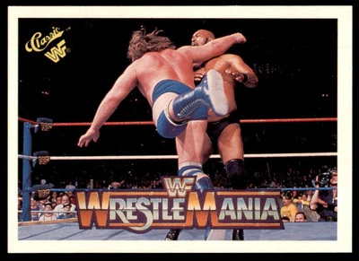 1990 Classic Wrestling Wrestle Mania V #85 - Image 1 of 2