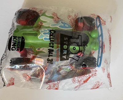 Coche de radiocontrol verde Toy Story Burger King 1995 de colección juguete de comida para niños paquete sellado Foto 1 de 3