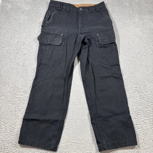 Duluth Trading ULTIMATE Relaxed Flex 34x30 Feuerwehrhose Cargohose Herren schwarz - Bild 1 von 9