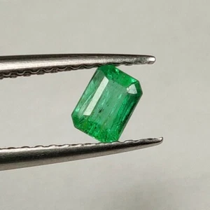 smeraldo emerald naturale ottagono sciolto sfuso 0.30 ct ottima purezza - Foto 1 di 1