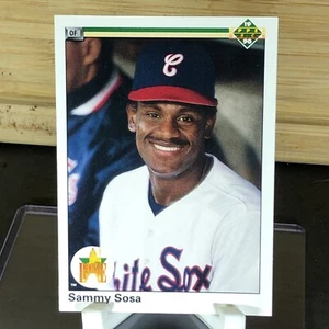 1990 Upper Deck Sammy Sosa Rookie RC #17 Chicago White Sox Baseballkarte - Bild 1 von 11