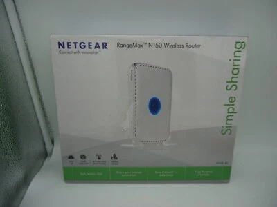 Netgear RangeMax N150 Wireless Router, WPN824N Brand New Sealed (AV1) - Image 1 of 4