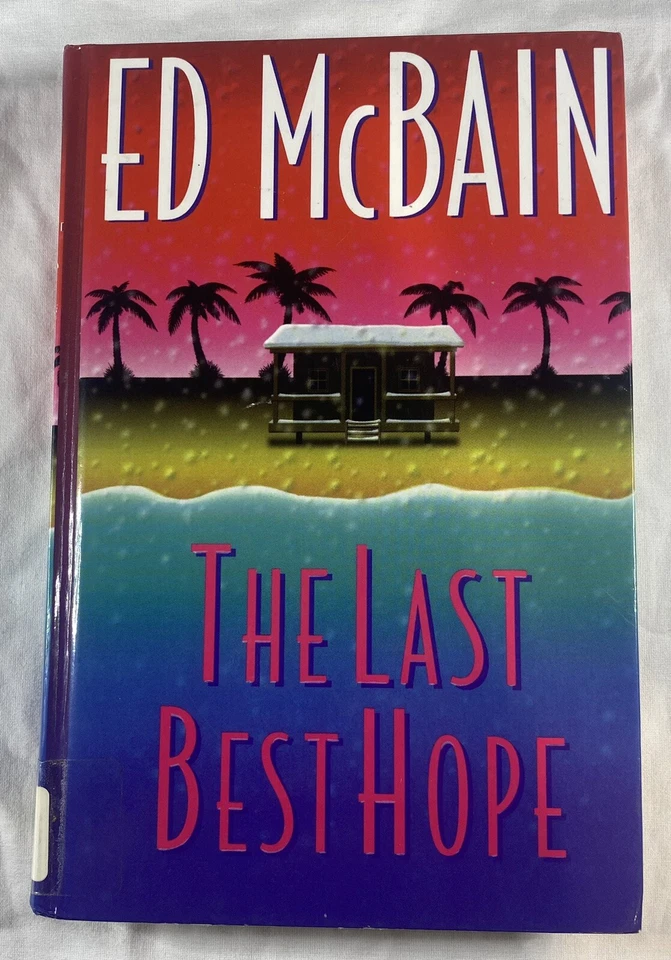 The Last Best Hope Ed McBain HB Ex Library Book Large Print - Image 1 of 4
