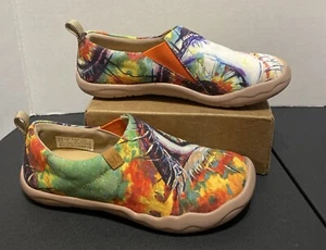 UIN Slip On Shoes TOLEDO Comfortable Lightweight Art Womens Shoe Size 5.5Comfort - Picture 1 of 14