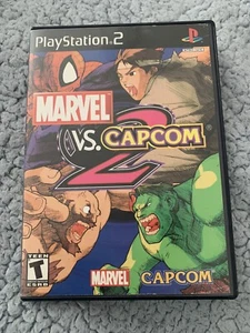Marvel VS Capcom 2 (Sony PlayStation 2, 2002) PS2 Complete CIB - Picture 1 of 3