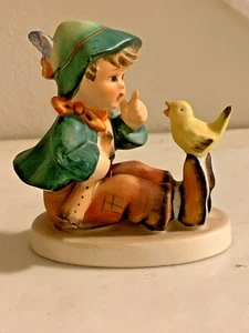 Goebel Hummel “Singing Lesson” Porcelain Boy Figurine TMK 3LS Bee Mark - Picture 1 of 9