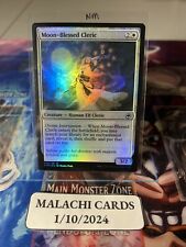 Magic x1 Moon-Blessed Cleric (Uncommon Holo Foil AFR 026/281 Near Mint!)