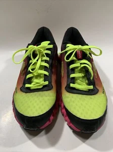 Reebok Zig Tech Z Womens Running Training Shoes Size 10 Yellow Pink Black - Picture 1 of 12