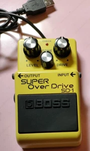 BOSS Compact Effect Pedal PC USB Mouse SD-1 Super Over Drive - Bild 1 von 5