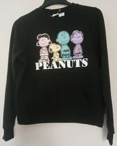 Peanuts Child Black Sweatshirt. Size S (4/6) - Picture 1 of 6
