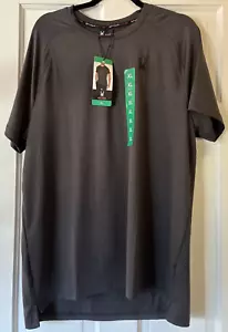 NWT Spyder Active Breathable, Quick Dry and Stretch Black T-Shirt Men's XL - Picture 1 of 8