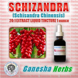 SCHIZANDRA (SCHISANDRA CHINENSIS)  EXTRACT LIQUID TINCTURE 2 oz HIGH POTENCY - Picture 1 of 1