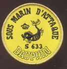 MARINE / SOUS MARIN D&#39;ATTAQUE DAUPHIN S 633 - TISSU