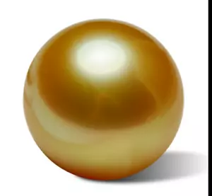 Huge 14mm natural south sea genuine gold round loose pearl undrilled 1428AAAB - Picture 1 of 2