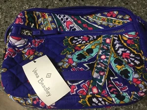 vera bradley rfid little crossbody Romantic Paisley - Picture 1 of 5