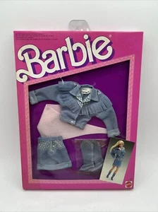 Vintage 1987 New Barbie & Ken The Jeans Look Fashions #4329 - OPEN BOX - Picture 1 of 5
