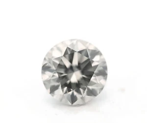 Big Gray Diamond - 3.62Ct Natural Loose Fancy gray Color diamond Round SI2 - Picture 1 of 9