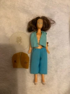 Vintage 1981 Toy Time Sergio Valente 4 Zoll Mädchen Puppe - Bild 1 von 12