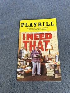I Need That Broadway Playbill - American Airlines Theatre Danny & Lucy Devito 42 - Picture 1 of 6