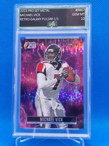 Michael Vick [Retro Galaxy Pulsar] #RB-67 2023 Pro Set 1/1 - Foto 1 di 2