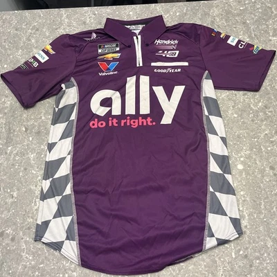 Camisa de equipo NASCAR #48 Alex Bowman Ally Hendrick Motorsports Team emitida L alta Foto 1 de 4