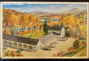 Hanover NH “Chieftain Motel” Postcard New Hampshire - Picture 1 of 2