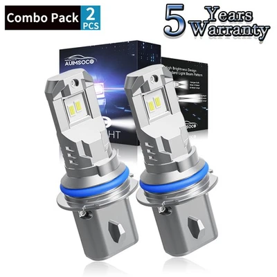 Faros LED de 3 puertas para camioneta Dodge Grand Caravan 1990-1995 haz alto/bajo 240 W Foto 1 de 4