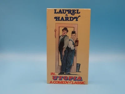 Laurel & Hardy in Utopia VHS 1985 Comedy Classic - Image 1 of 4