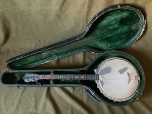 Antikes Ludwig Banjo 20er Jahre mit Koffer - Bild 1 von 17