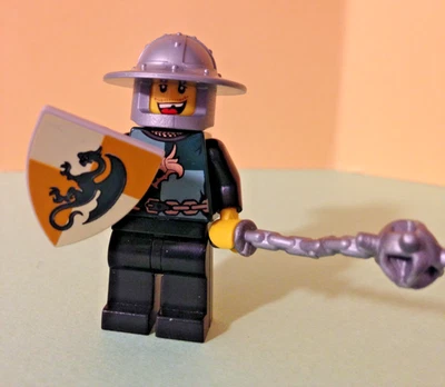 Lego cas508 Cuartos Caballeros Dragón - Minifigura - Castillo/Reinos - Diente faltante Foto 1 de 4