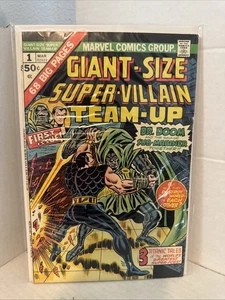 Giant-Size Super-Villain Team-Up 1 (1975) Dr. Doom vs Sub-Mariner Exc Cond Dj - Picture 1 of 5