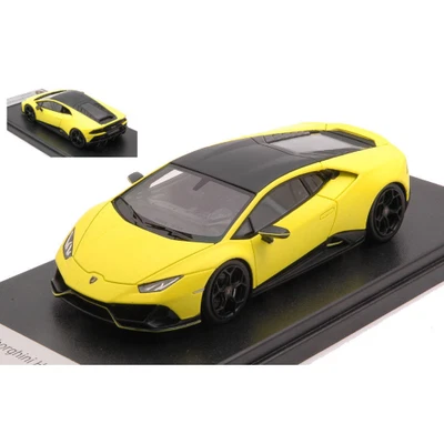 LAMBORGHINI HURACAN EVO FLUO CAPSULE 2020 CLARUS YELLOW 1:43 Looksmart Auto Stra - Immagine 1 di 3
