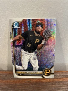 2022 Bowman Chrome LONNIE WHITE JR BCP-246 🔥 Prospect Shimmer Refractor RC - Picture 1 of 3