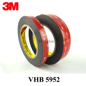 **9 Feet**Genuine 3M VHB #5952 Double-Sided Mounting Acrylic Foam Tape Adhesive - Picture 1 of 2