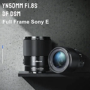 YONGNUO Full Frame Auto Focus YN50mm F1.8S DF DSM Camera Lens For Sony E-Mount - Picture 1 of 7