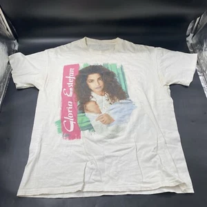 Vintage Gloria Estefan 1991 Into The Light Tour Shirt Brockum Single Stitch - Picture 1 of 12