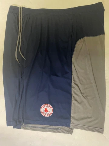 BOSTON RED SOX MLB MENS MAJESTIC 2 TONE PERFORMANCE SHORTS DRI FIT  NEW Cover