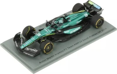Aston Martin Aramco F1 Team AMR24 No.18 Saudi Arabian GP 2024 Lance Stroll in 1: - Image 1 of 4