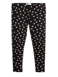 Epic Threads Girls Heart Print Leggings Deep Black Size XL (16) NWT - Picture 1 of 6