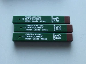 3 Etui Feinminen FABER-CASTELL 0,5 3H - Bild 1 von 1