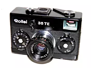 ROLLEI 35 TE BLACK FUNKTION GETESTET MIT FILM SCHÖNE KAMERA MIT KLEINE DELLEN, - Bild 1 von 9