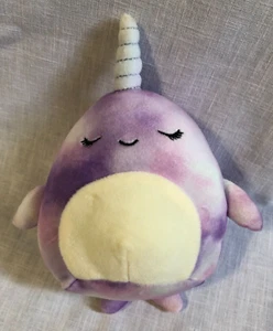 Squishmallows 5 in Nabila the Narwhale USA Seller New Stuffed Plush Toy From Set - Picture 1 of 7