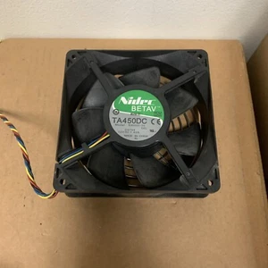 Nidec Betav 12V Cooling fan TA450DC B35502-35 CN-0F406N 0D8794 0YC654 - Picture 1 of 7