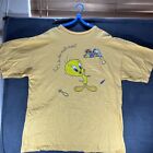 VTG 1998 Tweety Bird Pocket T-Shirt Looney Tunes Warner Bros Mall Crawl Adult