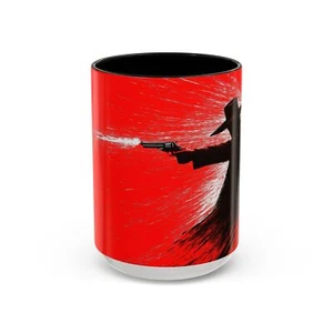 Vintage Style Cowboy Gunman Art Coffee Mug, Gift for Western Lovers, Home Decor, - Picture 1 of 25