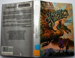 Piers Anthony & Robert Margroff SERPENT'S SILVER [Kelvin of Rud #2] hcdj FP xlib - Foto 1 di 4